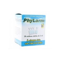 Phylarm Solution Optalmique Stérile - Gênes Oculaires - 28 unidoses x 2ml