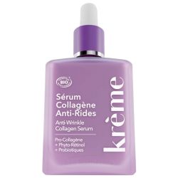 Krème Sérum Collagène Anti-Rides Bio - Peaux sensibles et Matures - 30ml