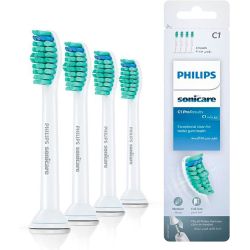 Philips Lot de 4 Brossettes - Pour Brosse à Dents Électriques Sonicare Proresults - 4 brossettes