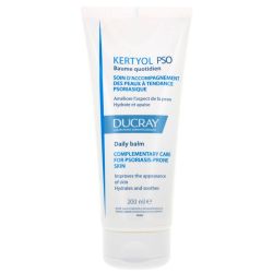 Ducray Kertyol P.S.O. Baume Quotidien - Hydratant, Apaisant - Peau Psoriasique - 200 ml