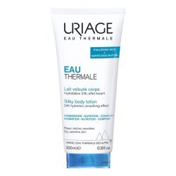 Uriage Lait Velouté Corps - 200 ml - Hydratation Intense Peaux Sèches et Sensibles