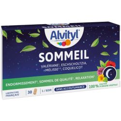 Alvityl Sommeil - 30 Comprimés - Endormissement, sommeil de qualité, relaxation