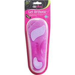 Airplus Gel Orthotic Semelles 3/4 Femme – Soutien et triple densité