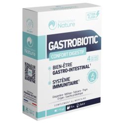 Prescription Nature Gastrobiotic Confort Digestif, Intestinal & Microbiote - 15 Gélules