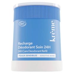 Krème Recharge Déodorant Soin 24h Recharge de 50g – Protection naturelle et peaux sensibles