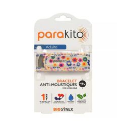 Parakito Bracelet anti-moustiques adulte - Fleur