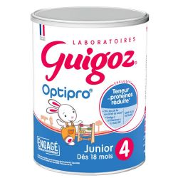 Guigoz Lait Infantile 4 Optipro Junior dès 18 mois - 900g