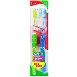 Gum Brosse à Dents Technique Pro Souple Duo Pack