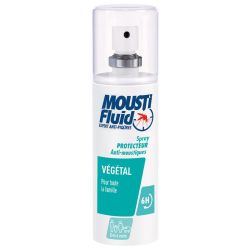 Moustifluid Spray Protecteur Anti-Moustiques Végétal - 75ml