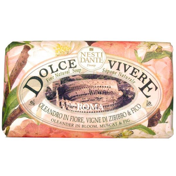 ADP Nesti Dante Dolce Vivere Savon Roma - Savon Fruité et Sucré - 250g