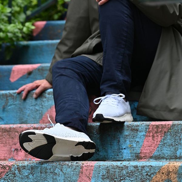 Gibaud CHUT Otonom Paris Blanc - Chaussures Confort Femme Pieds Déformés