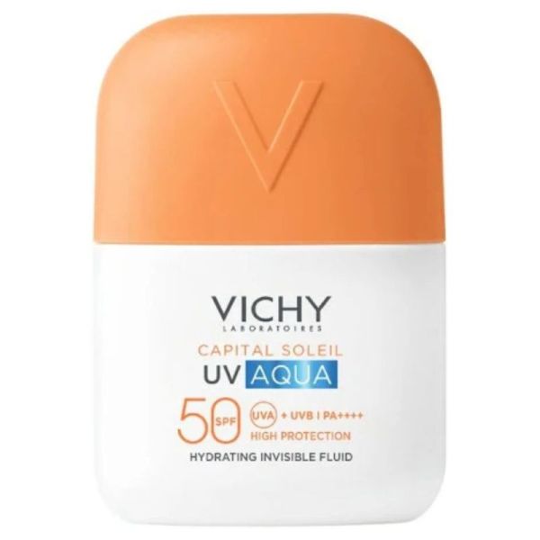 Vichy Capital Soleil Fluide Solaire Visage SPF50+ UV Aqua - 50ml