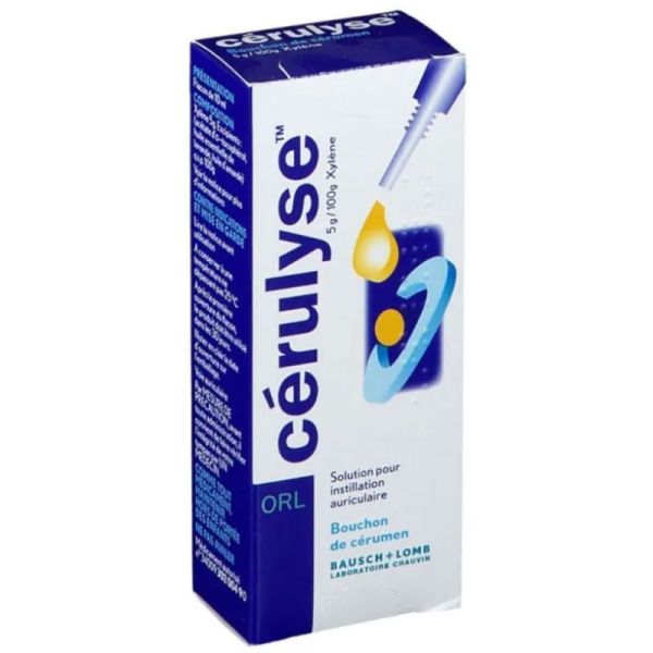 Cérulyse Solution Auriculaire 10ml - Bouchon de Cérumen