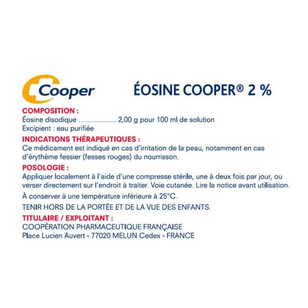 Cooper Eosine  2% solution 10 unidoses