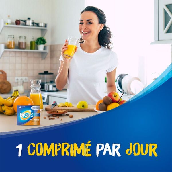 Bion3 Vitalité 60 comprimés - Vitamines contre la fatigue