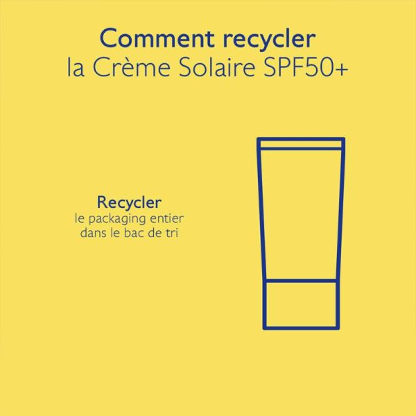 Caudalie Soins Solaires Crème Très Haute Protection SPF50+ 50ml – Protection et jeunesse