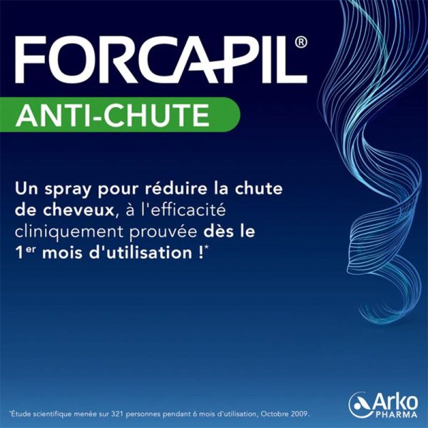 Arkopharma Forcapil Spray Anti chute Cheveux 125ml