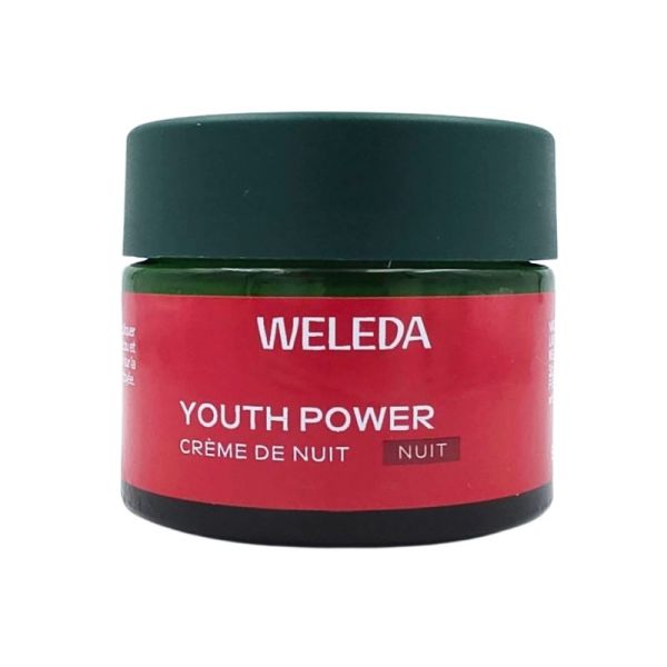 Weleda Youth Power Crème de Nuit 40 ml - Régénération et effet lift intensif