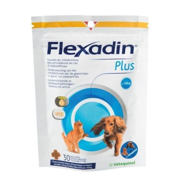 Vetoquinol Flexadin® Plus Mini Soutien Articulaire Chiens & Chats - 90 Comprimés