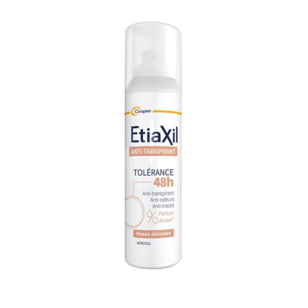 Etiaxil Anti-Transpirant Tolérance Spray 48H - 150ml