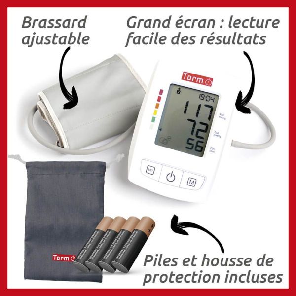 Torm Tensiomètre bras BP3KD1-3N - 22/42CM