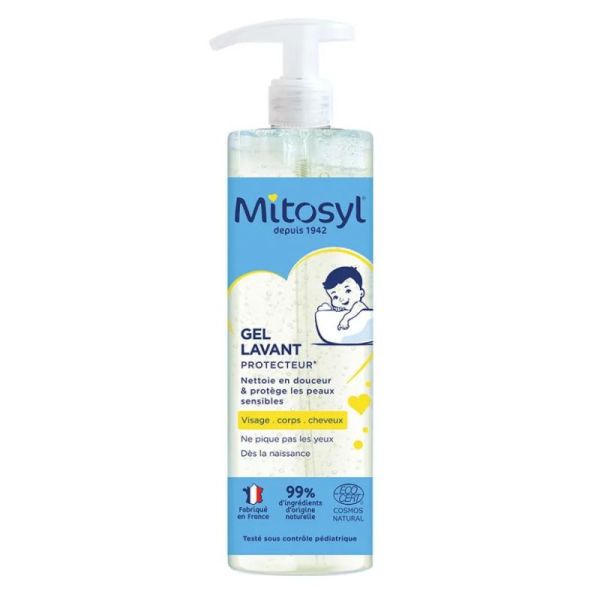 Mitosyl Gel Lavant Protecteur Nettoie & Protège Dès La Naissance - 490ml