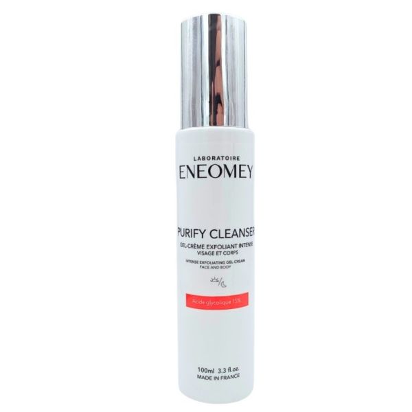 Laboratoire Eneomey Purify Cleanser 100 ml - Gel-crème exfoliant intense à l'acide glycolique 15%