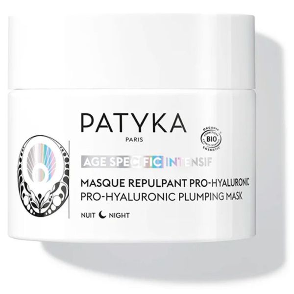 Patyka Age Specific Intensif - Masque de Nuit Repulpant et Anti-âge - Recharge de 50 ml