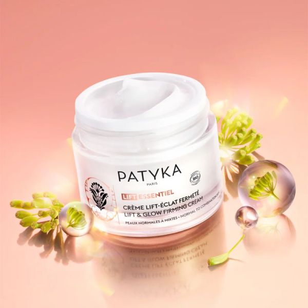 Patyka Lift Essentiel Crème Lift-Éclat Fermeté Bio 50 ml Peaux Normales/Mixtes – Anti-rides et fermeté