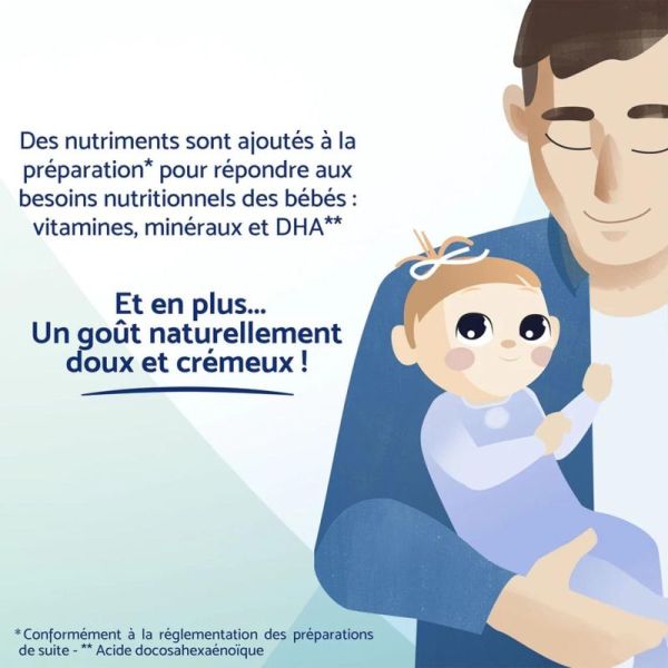 Biostime SN-2 Bio Plus 2 (6 à 12 mois) 800 g - Lait de suite infantile biologique