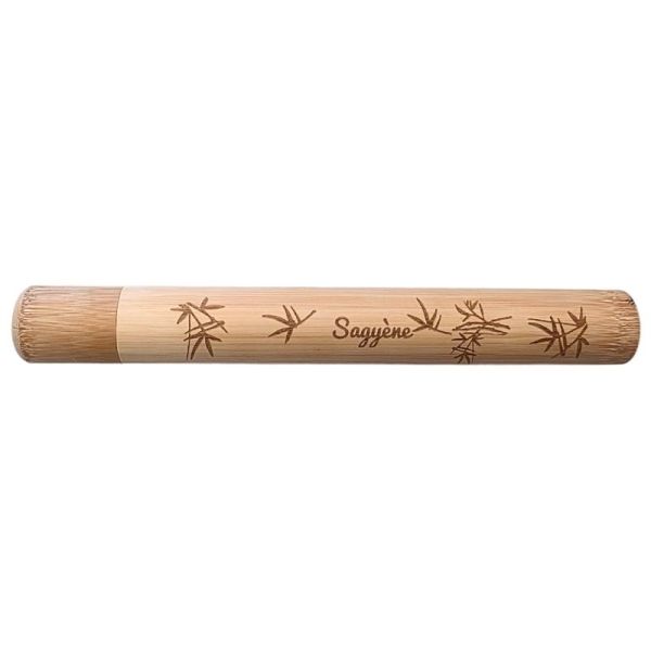 Sagyène Etui pour Brose à Dents en Bambou