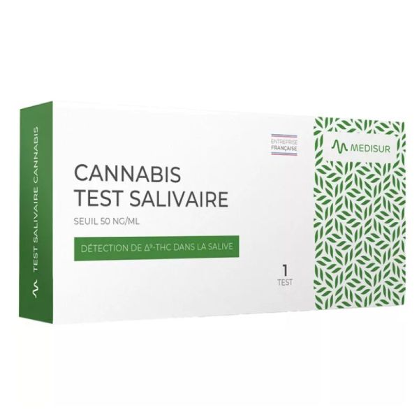 Medisur Test Salivaire Cannabis THC15 ng/ml - 1 Autotest