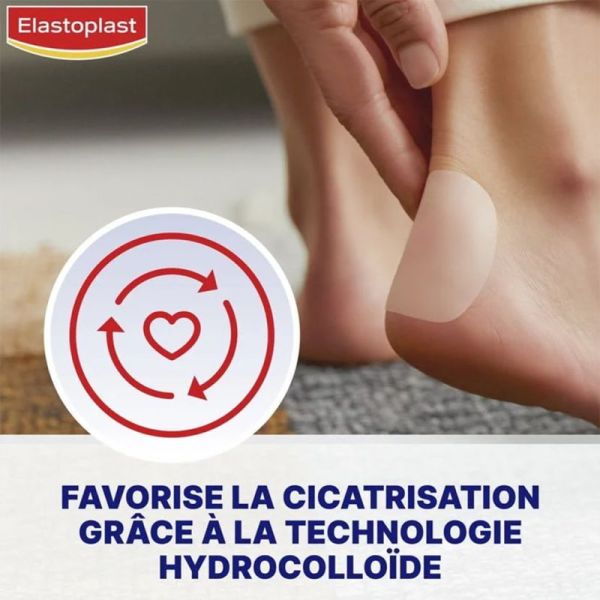 Elastoplast Pansements Ampoules Grande Taille Protection Ampoules - 5 Pansements