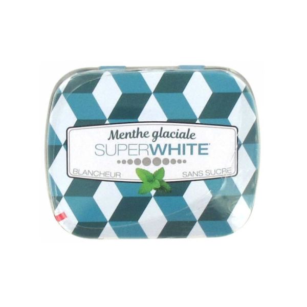 Superwhite Menthe Glaciale 50 Pastilles