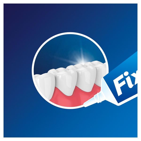 Fixodent Pro Plus Crème Adhésive Anti-Particules Pour Prothèses Dentaires - 40g