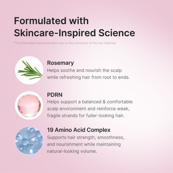 Medicube Après-Shampooing Romarin PDRN 250ml – Volume et cuir chevelu sain