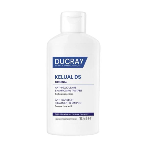 Ducray Kelual DS Shampoing Traitant Anti-Pelliculaire Pellicules Sévères & Démangeaisons - 100ml
