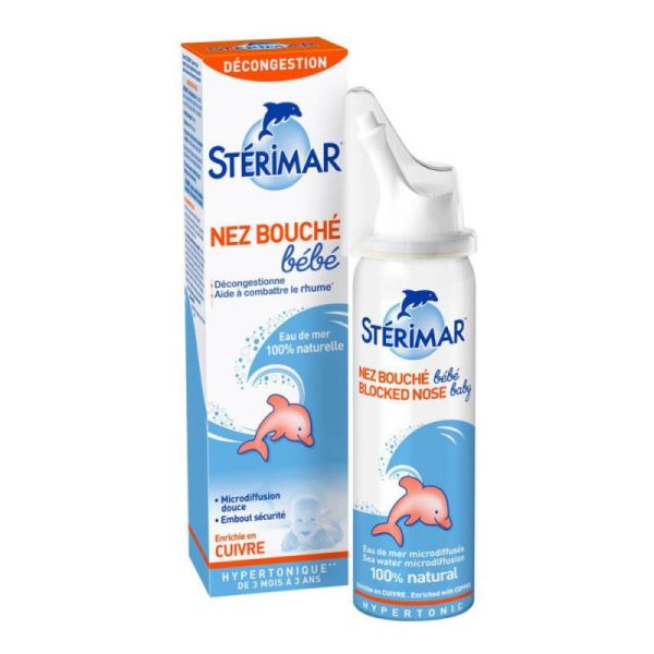 Stérimar Bébé Solution Eau de Mer 0 à 3 ans 50 ml