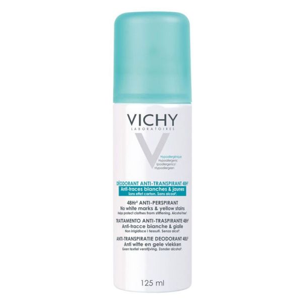 Vichy Déodorant Aérosol Anti Transpirant 48h 125ml