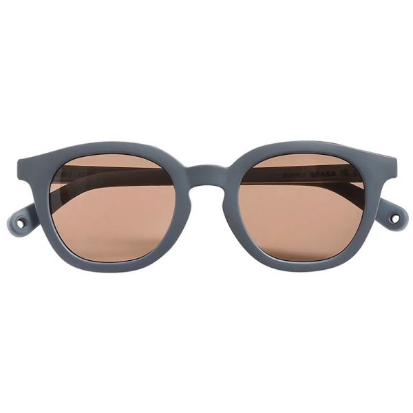 Beaba Lunettes de Soleil Saquare - 4-6 ans - Couleur Sunny Gris Minéral - Sécurité et confort pour enfants