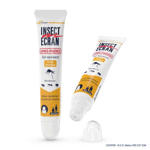 Insect Ecran Après-Piqures Gel Apaisant - 20g - Soulage rapidement les démangeaisons et irritations
