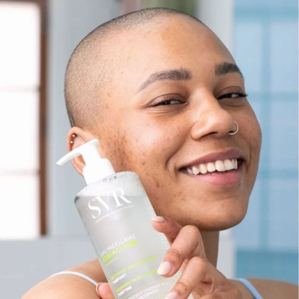 SVR Sebiaclear Eau Micellaire 400 ml - nettoie et purifie les peaux grasses à tendance acnéique
