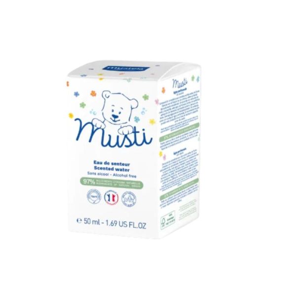Mustela Musti Eau de Soin Parfumée - 50ml - Douceur et fraîcheur dès la naissance