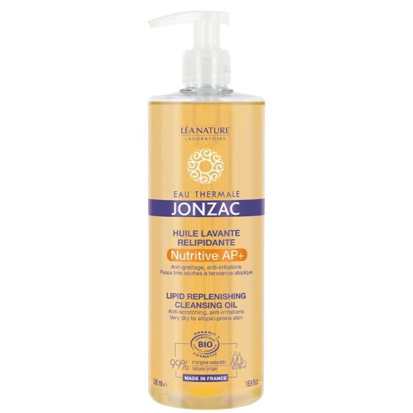 Jonzac Nutritive AP+ Huile Lavante Relipidante Bio - 500ml