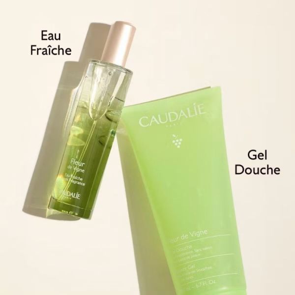 Caudalie Gel Douche Fleur de Vigne 200 ml - Fraîcheur énergisante et douceur
