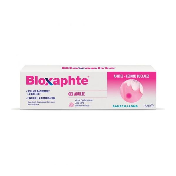Bloxaphte gel adulte 15 ml