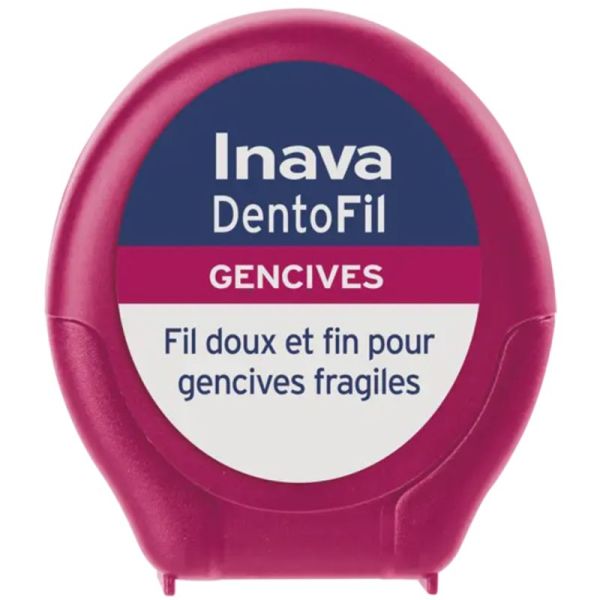 Inava Dentofil Gencives - 1 unité - Fil dentaire ultra-doux pour gencives sensibles