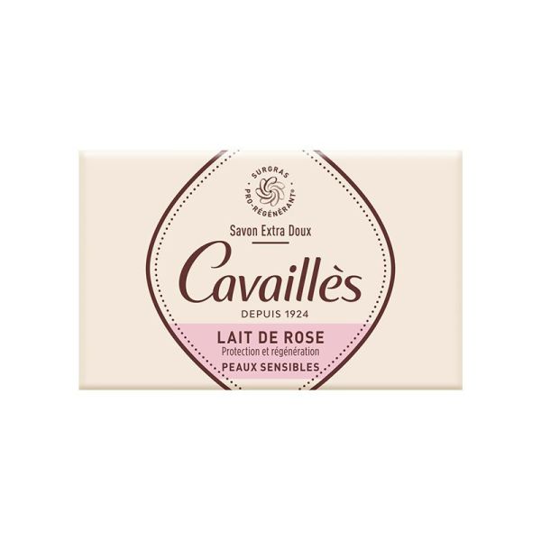 Rogé Cavaillès Savon Surgras Extra Doux Lait de Rose 150g