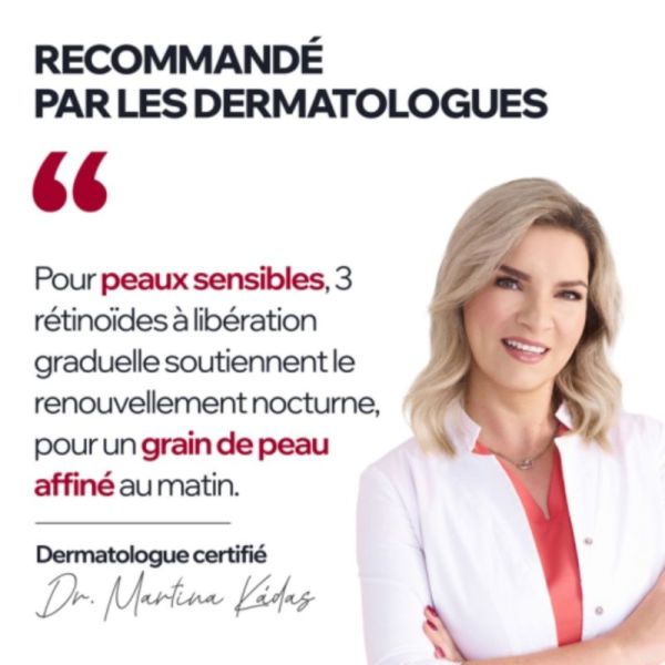 Uriage Age Lift R3 Soin Nuit Resurfaçant 3 Rétinoïdes 40 ml - Lisse et raffermit la peau