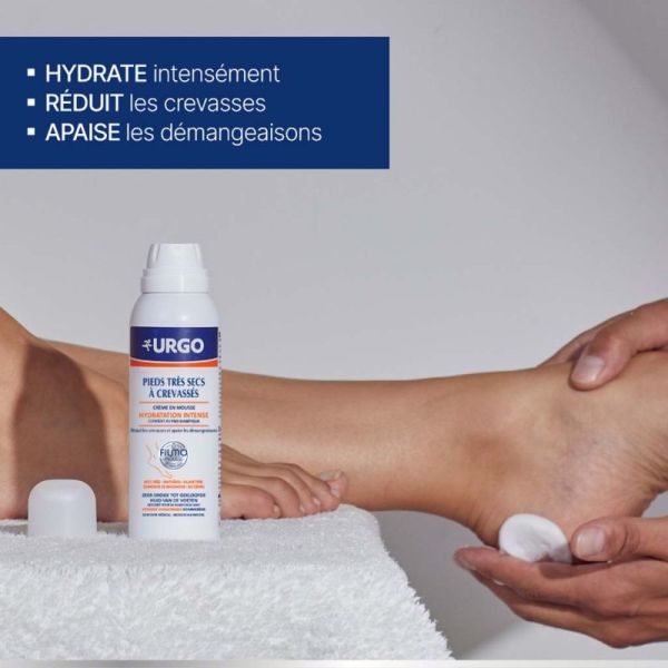 URGO Filmomousse® Hydratation Intense Pieds - 125ml